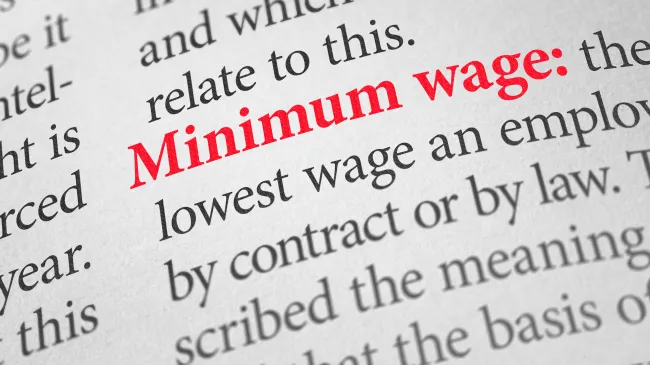 minimum wage